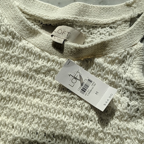 Ann Taylor Loft Knit Sweater Sz Medium NWT - Picture 2 of 3